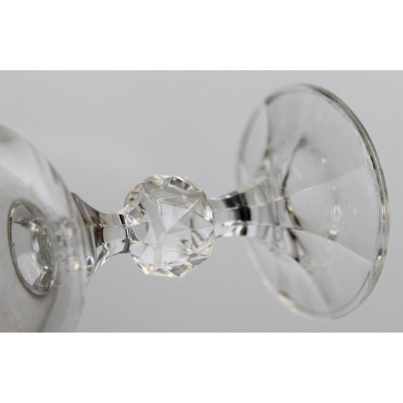 VTG 1980s Cascade Etched Fluted Champagne Glass Czech Import Assoc IMACAS - Picture 8 of 9